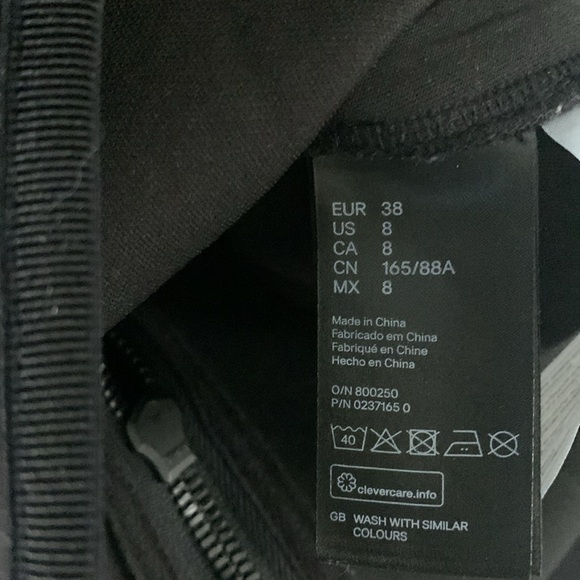 H&M x Alexander Wang. Neoprene sweater with zipper - Picture 9 of 10